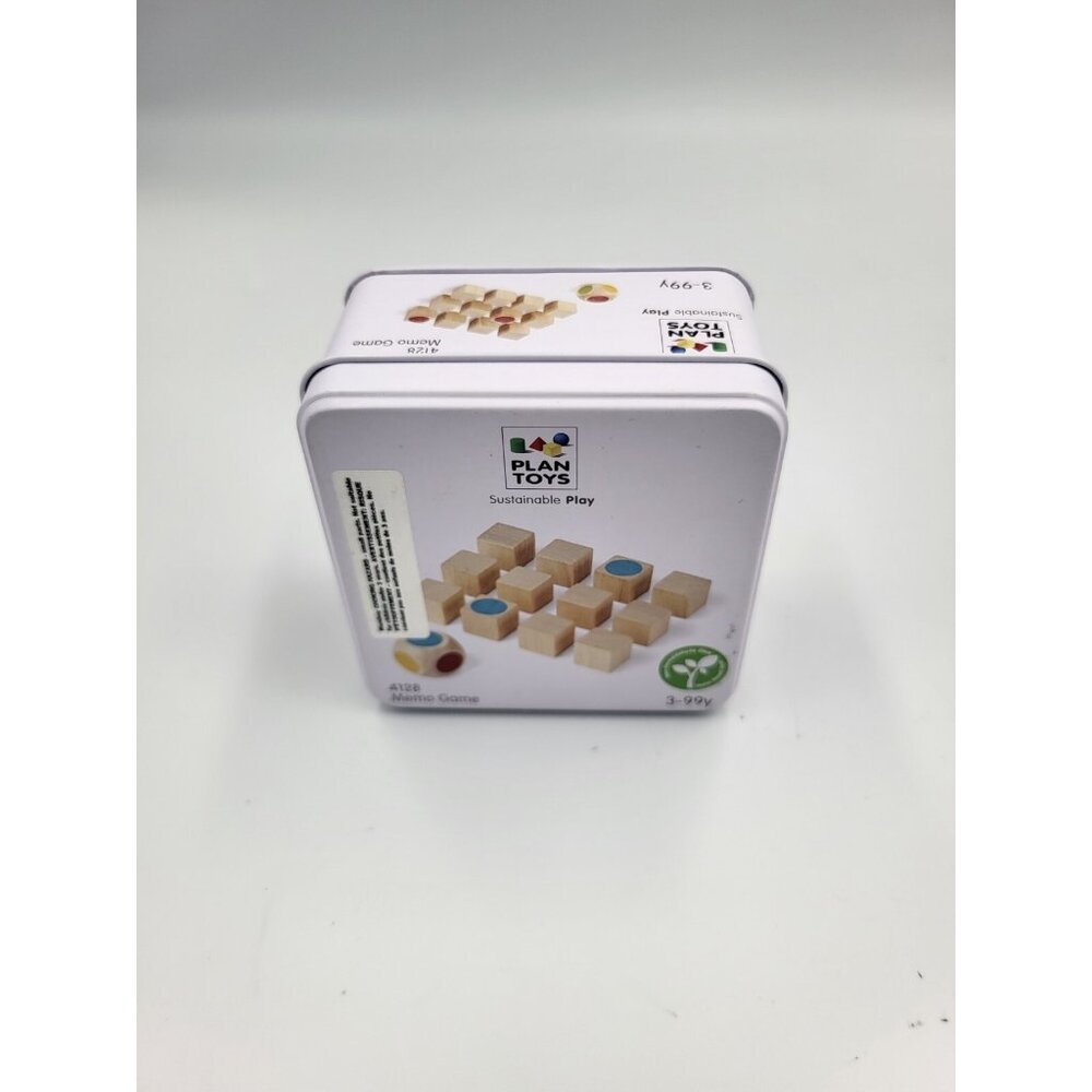 PlanToys 4128 Memo Game Wooden Block Sustainable Play 2017 Educational Age 3-99